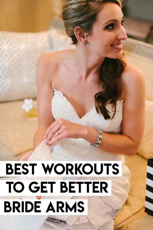 Arm Workout for Brides or Women Wearing Strapless Dresses